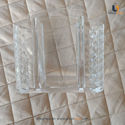 Clear Diamond Acrylic Cosmetic Organiser