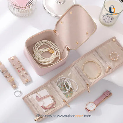 Women's Velvet Leather Jewelry box