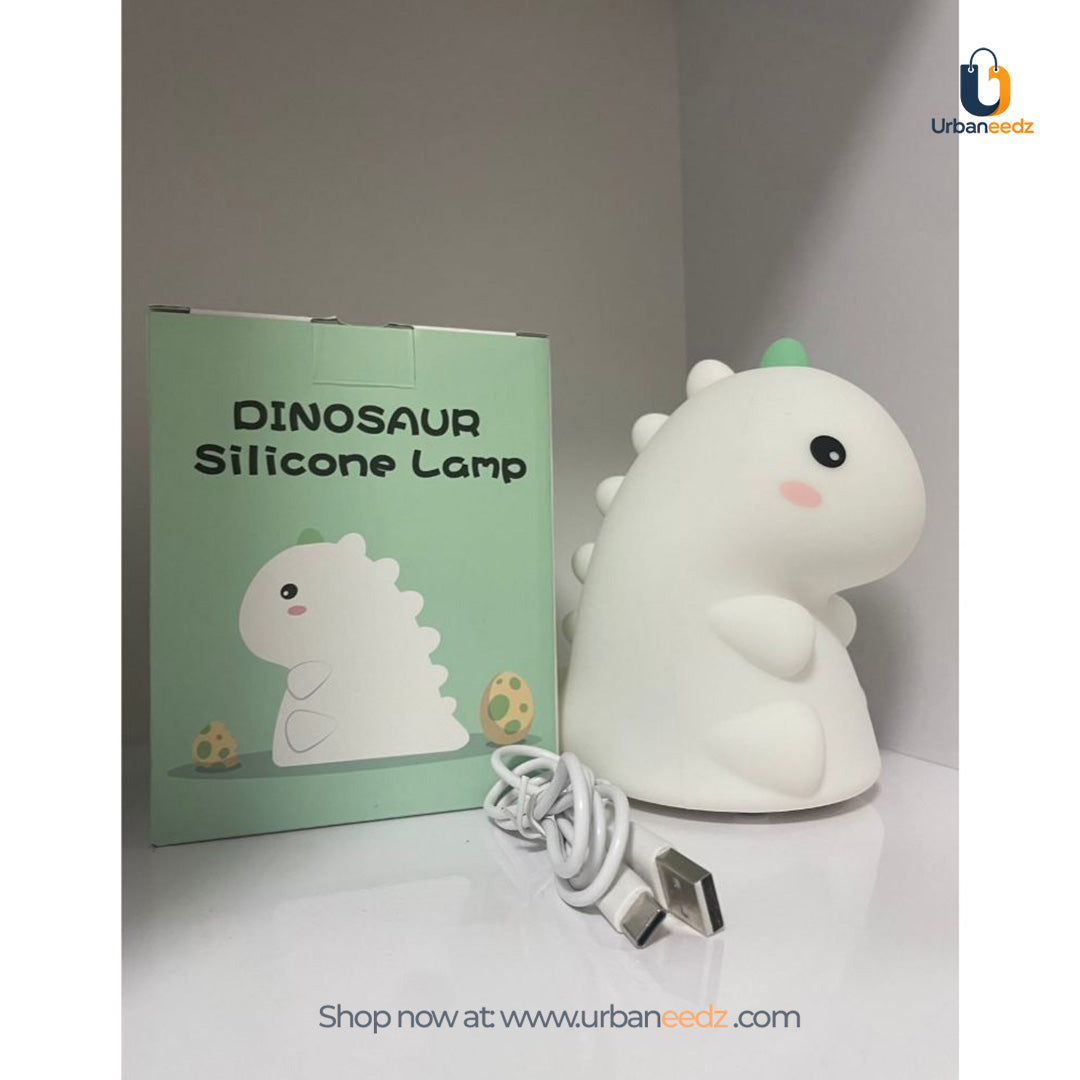 Cute Dino Silicone Lamp